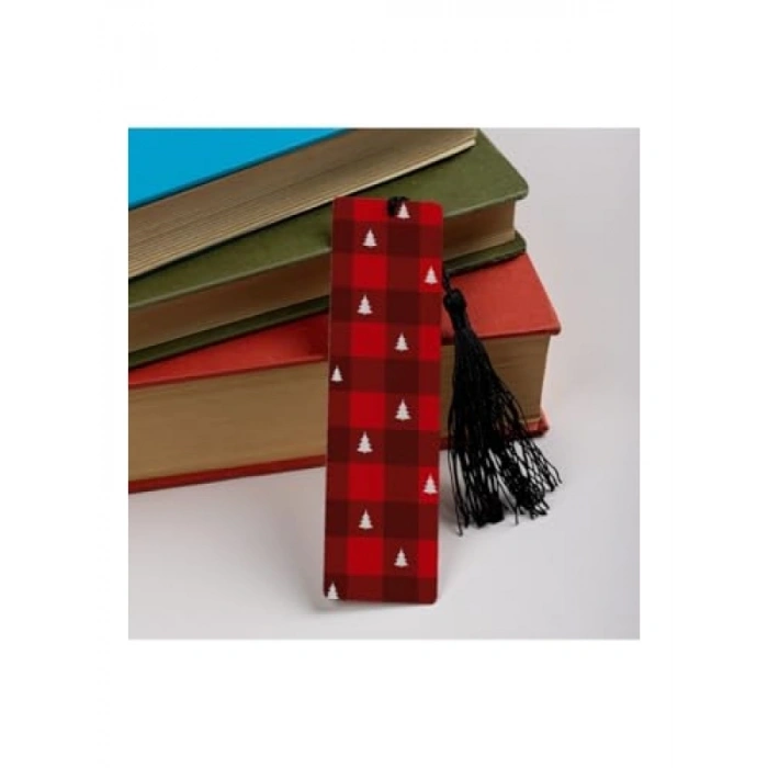 Yeni Yıl Konsept Tasarımlı Metal Kitap Ayracı