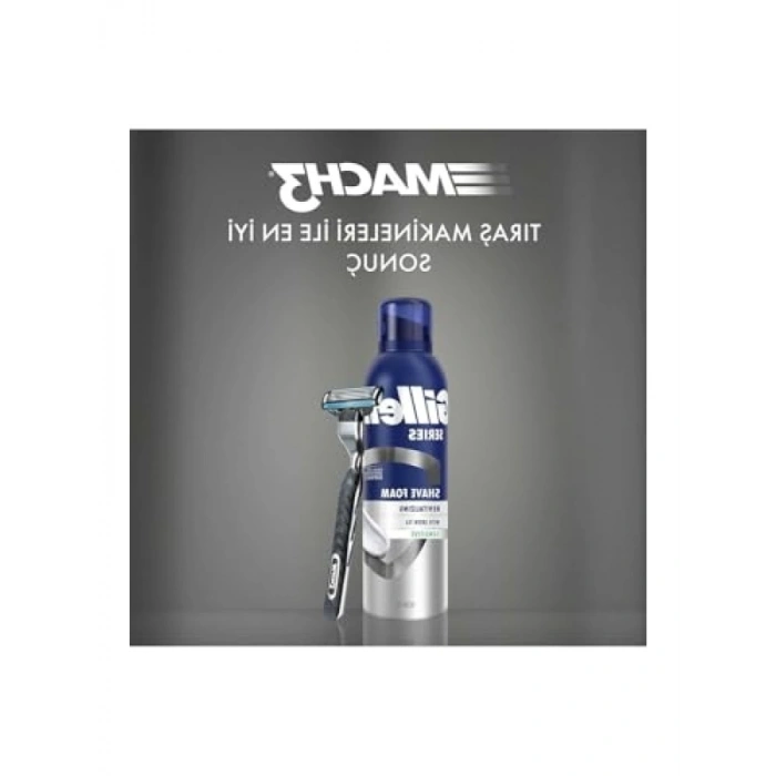 Yeşil Çay Özlü Canlandırıcı Tıraş Köpüğü - 200 ml