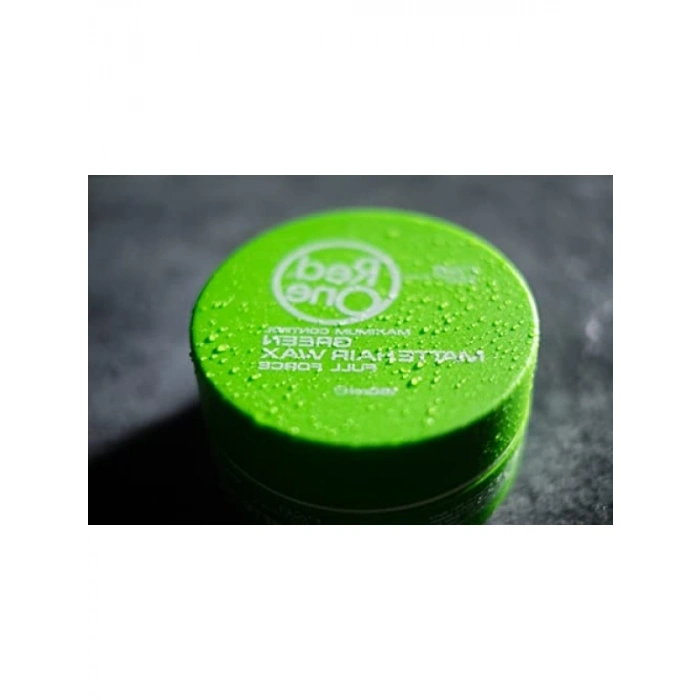 Yeşil Mat Saç Wax - Hacim ve Tutuş Sağlayan 150 ML