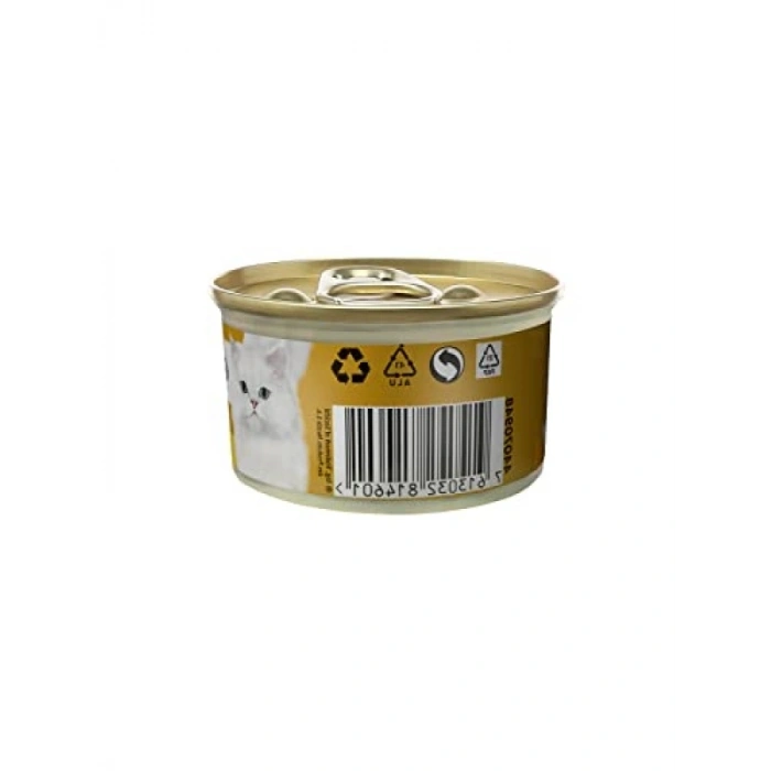 Yetişkin Kedi İçin Parça Etli Somon ve Tavuklu Yaş Maması 85 g