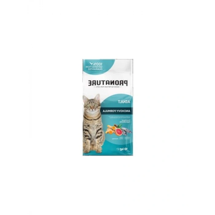Yetişkin Kedi Maması Hamsili 10 Kg - Kaliteli Kuru Mama