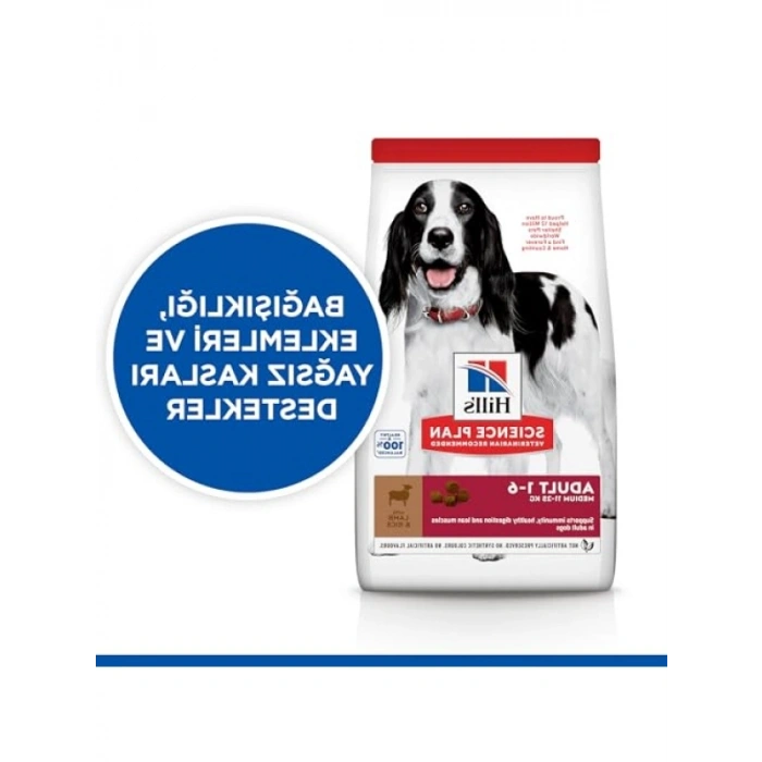 Yetişkin Orta Irk Köpek Maması, Kuzulu ve Pirinçli 12 + 2 Kg