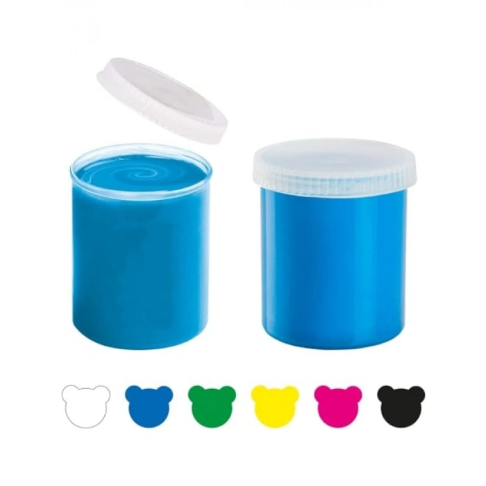 Yıkanabilir Bebek Parmak Boyası Seti - 6 Renk x 80 gr
