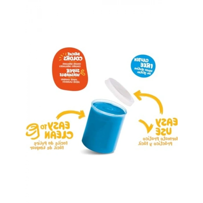 Yıkanabilir Bebek Parmak Boyası Seti - 6 Renk x 80 gr