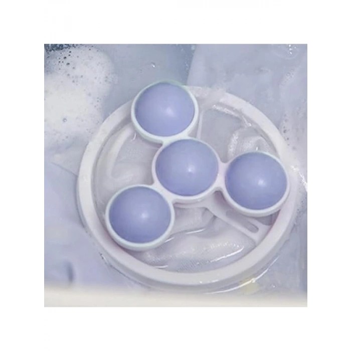 Yıkanabilir Çamaşır Tüy Toplayıcı Mavi