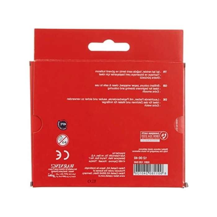 Yıkanabilir Süper Mum Boya Seti - 12 Renk Jumbo Boy
