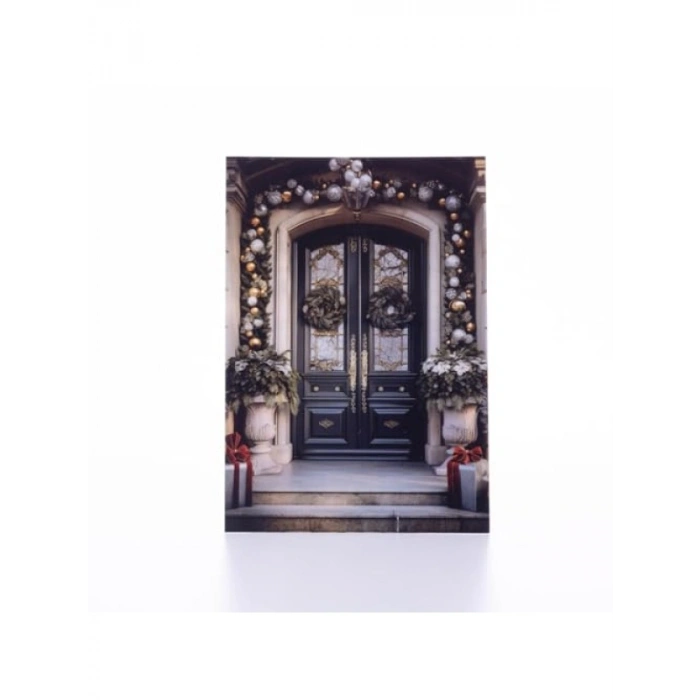 Yılbaşı Temalı Kartpostal Seti - 12x17 cm (6 Adet)