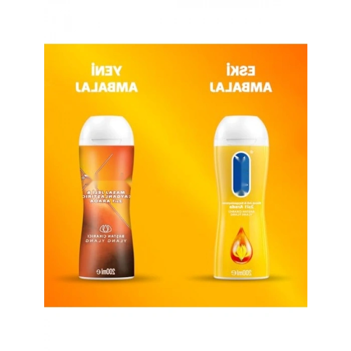 Ylang Ylang Kayganlaştırıcı ve Masaj Jeli - 2 x 200 ml