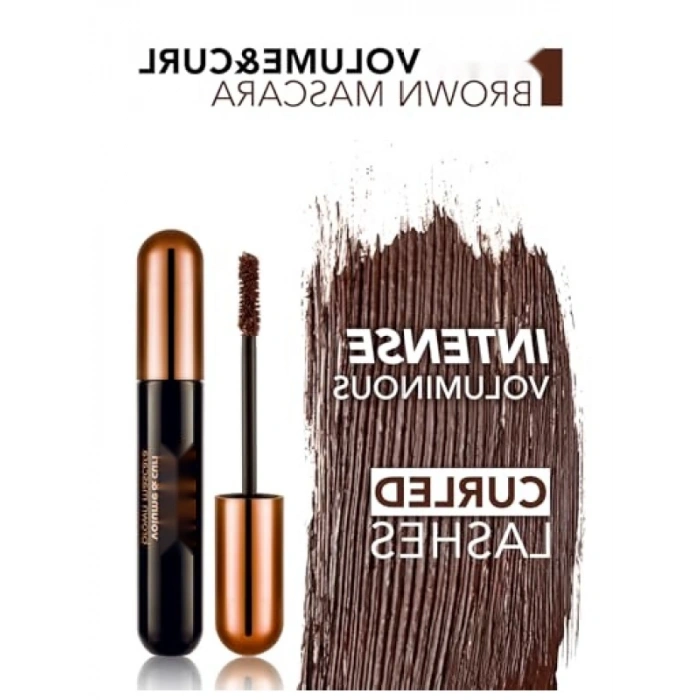 Yoğun Hacim Veren Kahverengi Maskara - 001 Brown
