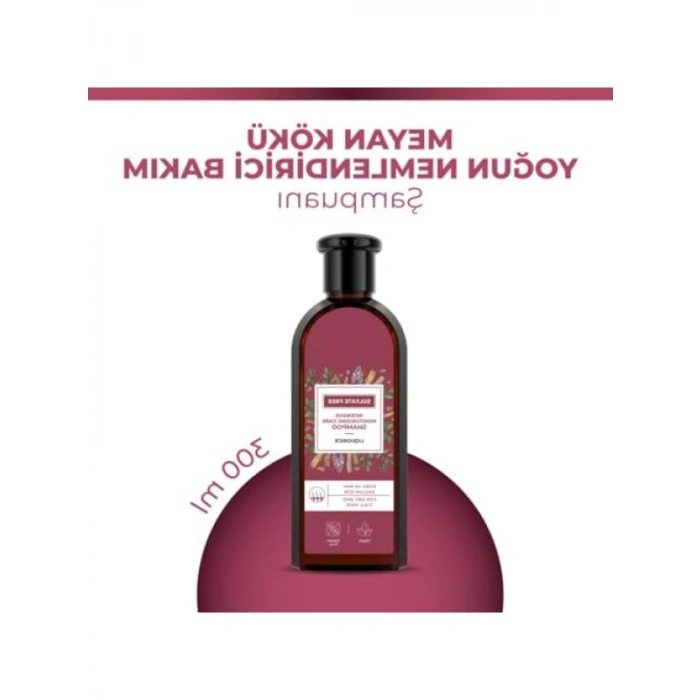 Yoğun Nemlendirici Bakım Şampuanı - Meyan Kökü Özlü 300 ml