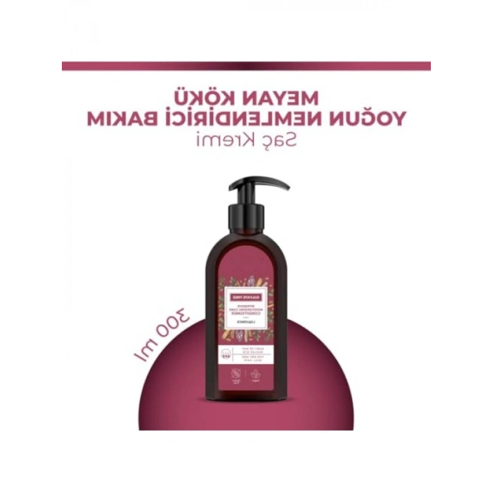 Yoğun Nemlendirici Saç Kremi - Meyan Kökü Özlü 300 ml