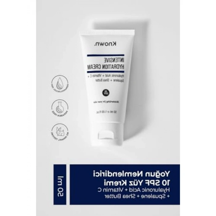 Yoğun Nemlendirici Yüz Kremi - SPF 10, 50ml