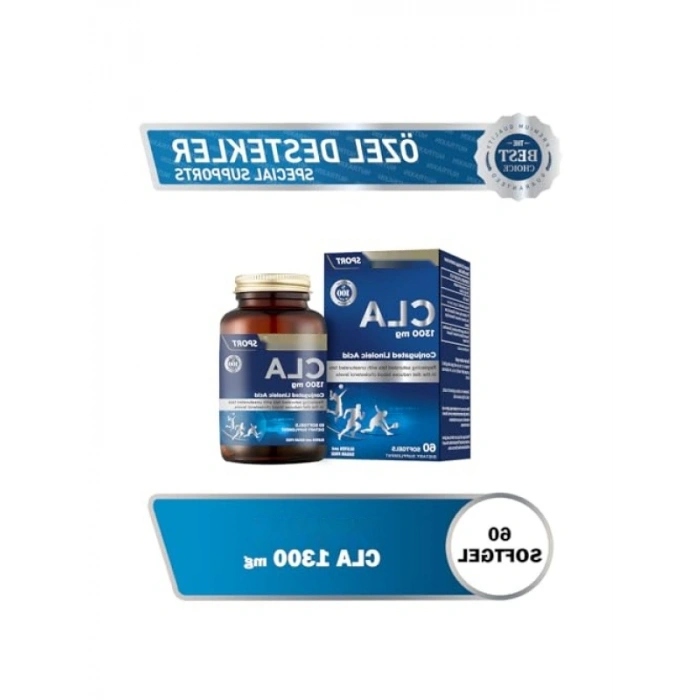 Yüksek Doz Konjuge Linoleik Asit (CLA) 1300 mg - 60 Yumuşak Kapsül