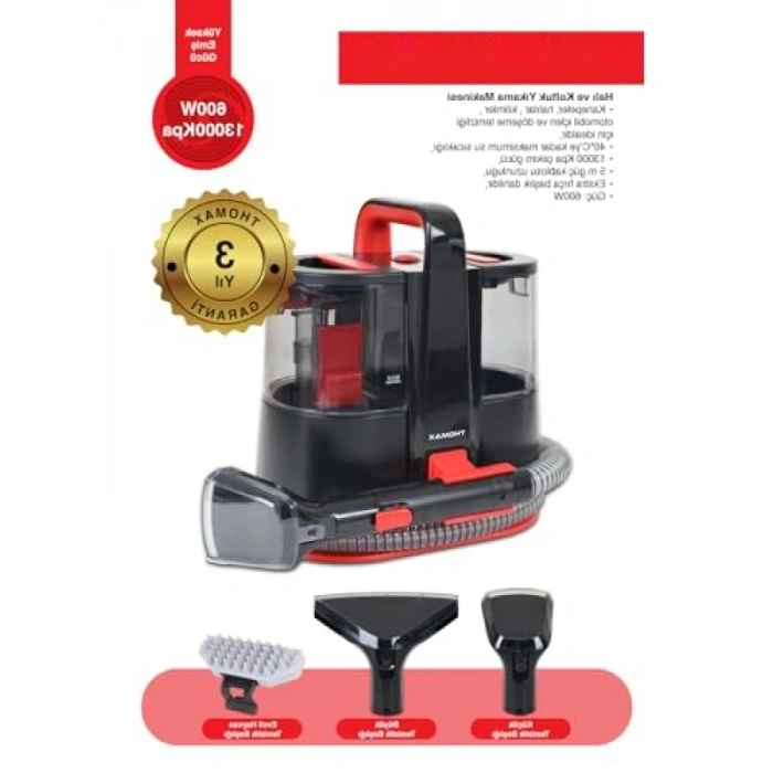 Yüksek Emişli Halı Yıkama ve Leke Çıkartma Makinesi
