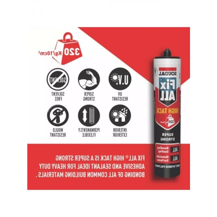 Yüksek Güçlü Montaj Yapıştırıcısı (290 ML)