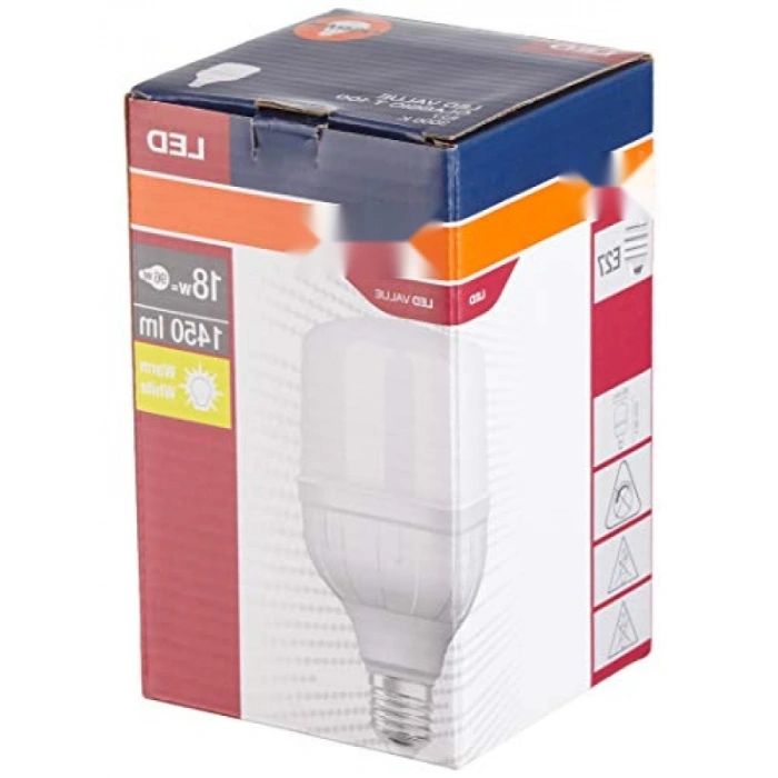 Yüksek Işık Gücüne Sahip E27 Led Ampul 18W