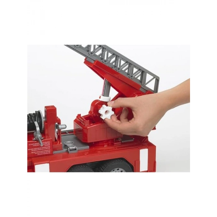Yüksek Kalite Merdivenli İtfaiye Aracı Modeli - 1:16 Ölçek