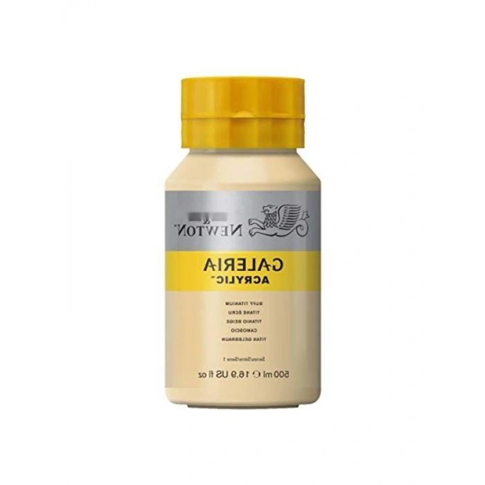 Yüksek Kaliteli Akrilik Boya 500ml - Sarı Titan