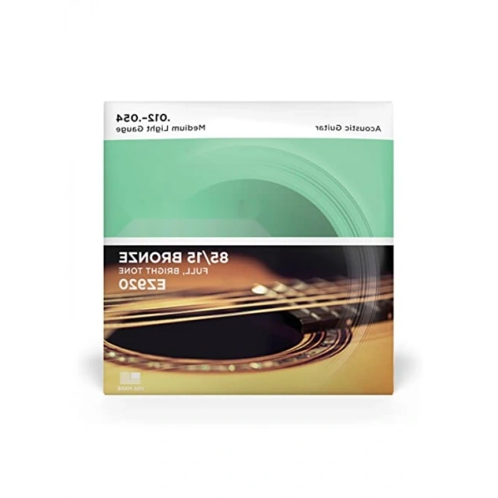 Yüksek Kaliteli Akustik Gitar Tel Seti - 85-15 MED LITE