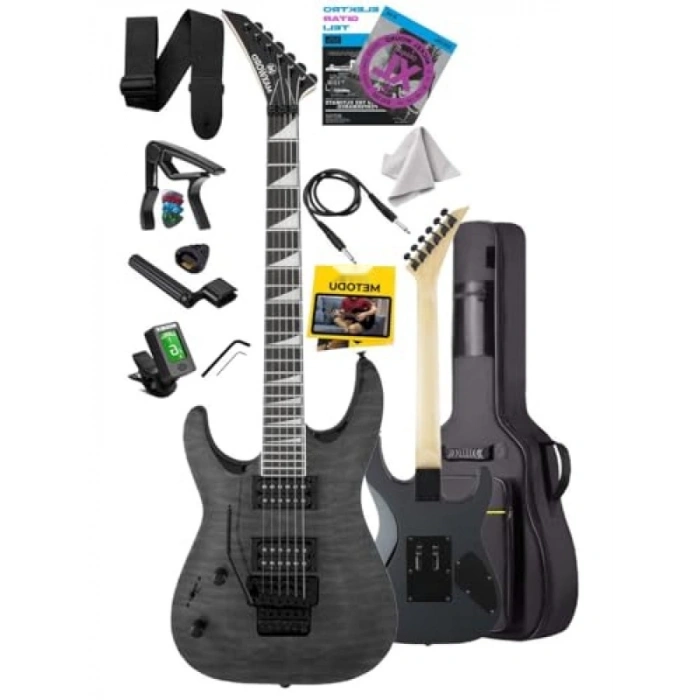 Yüksek Kaliteli Floyde Rose Elektro Gitar - Gray Rosewood Klavye