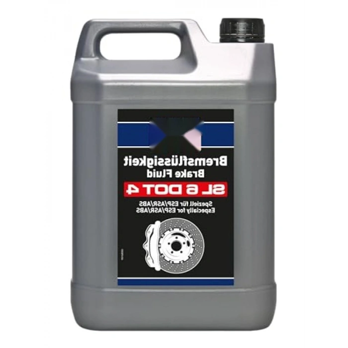 Yüksek Kaliteli Fren Hidrolik Yağı SL6 DOT 4 - 5 L