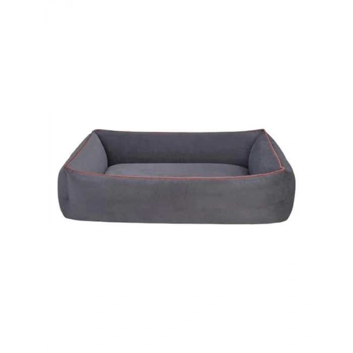 Yüksek Kaliteli Gri Köpek Yatağı L 85x105 cm