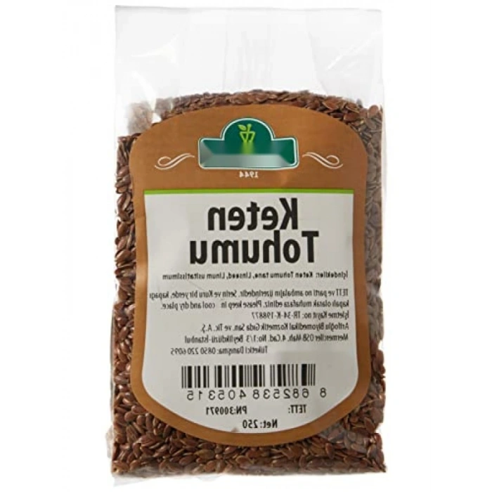 Yüksek Kaliteli Keten Tohumu Tanesi 250 Gr