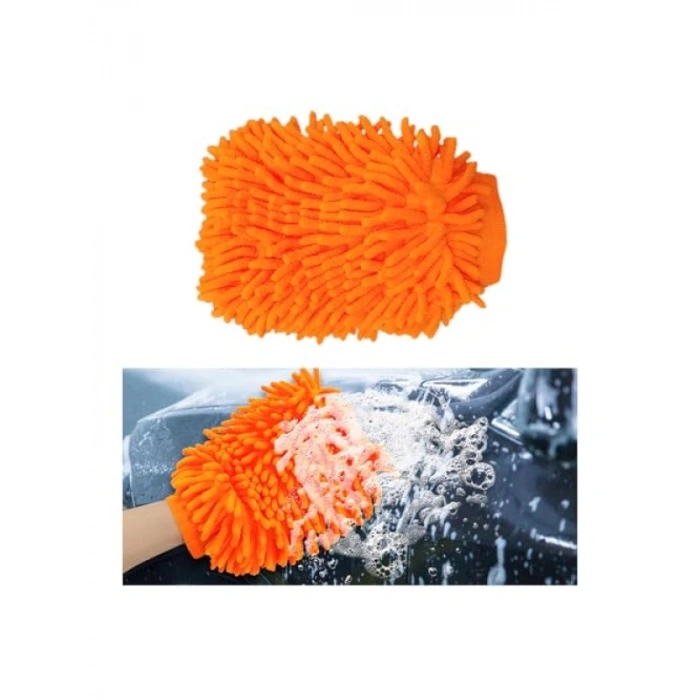 Yüksek Kaliteli Mikrofiber Yıkama Eldiveni - Çift Taraflı, Yumuşak