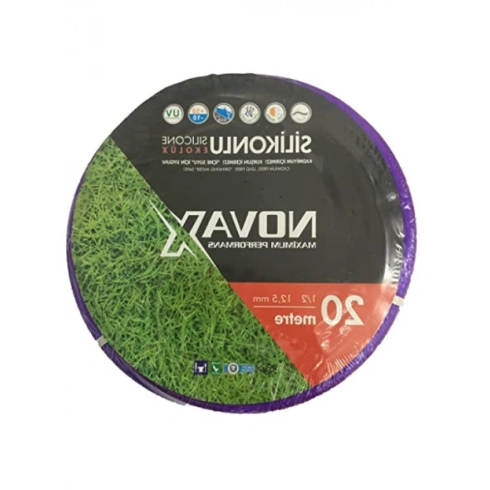 Yüksek Kaliteli Silikon PVC Bahçe Hortumu 1/2 20 Metre