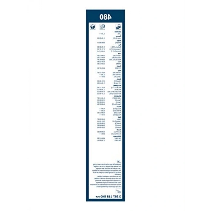 Yüksek Kaliteli Twin Silecek Seti [475/475 mm]
