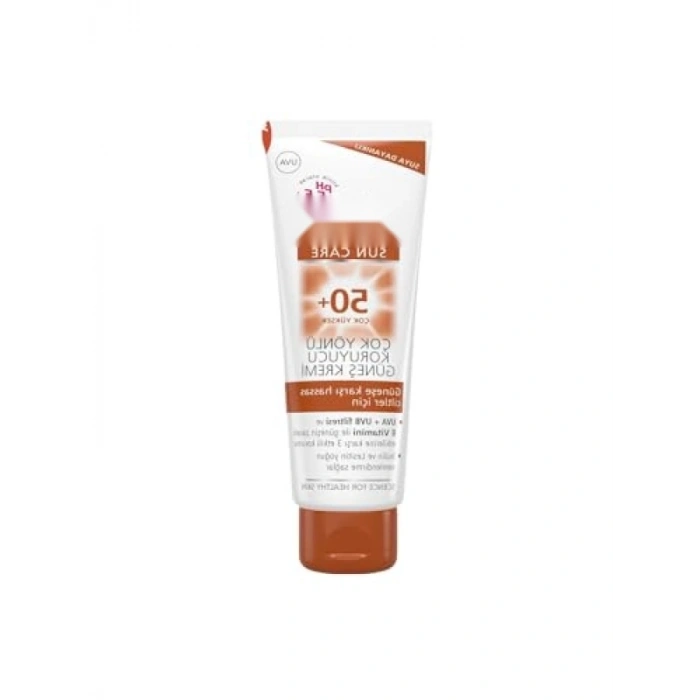 Yüksek Koruma Güneş Kremi 50 SPF 75 ml - E Vitamini İçerir