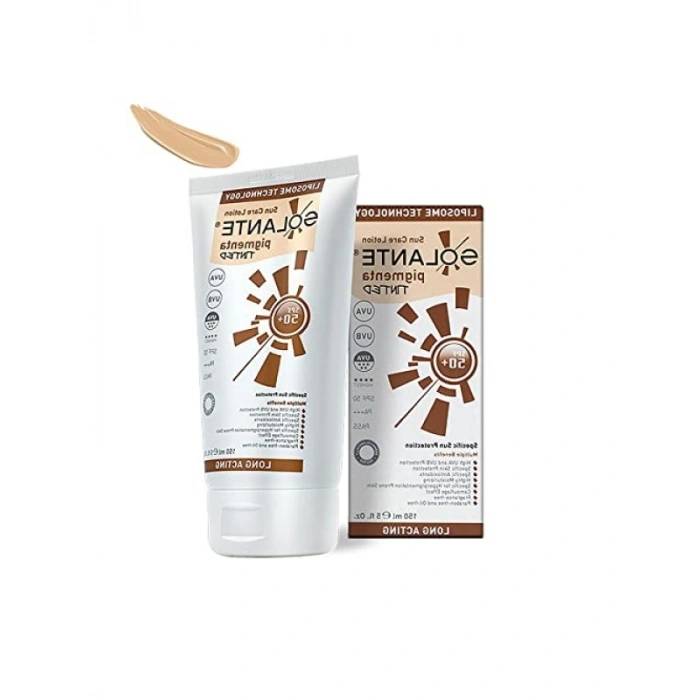 Yüksek Koruma Sağlayan Tinted Güneş Losyonu SPF 50+ (150 ml)