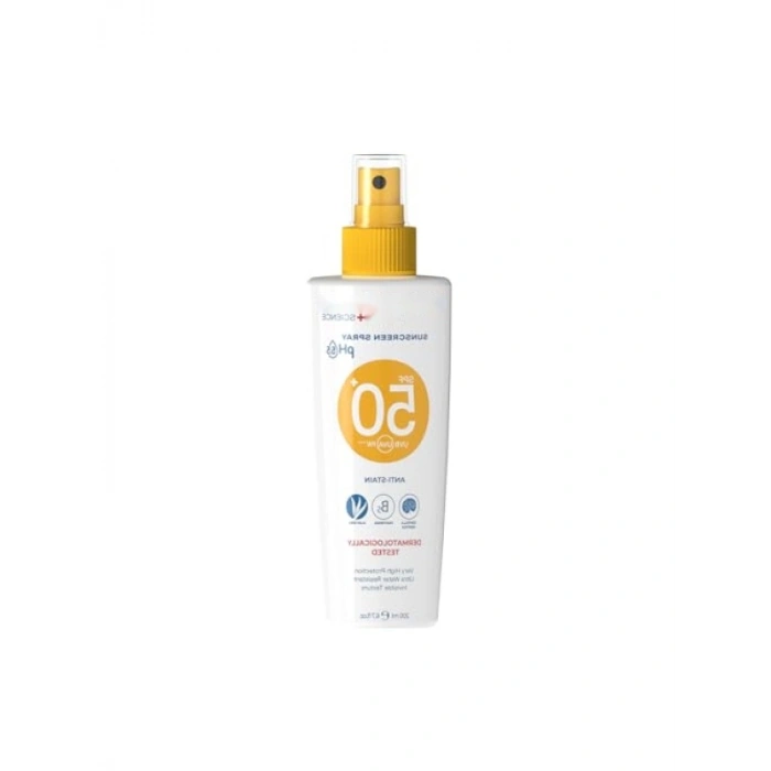 Yüksek Koruma Sunan Güneş Koruyucu Sprey SPF 50