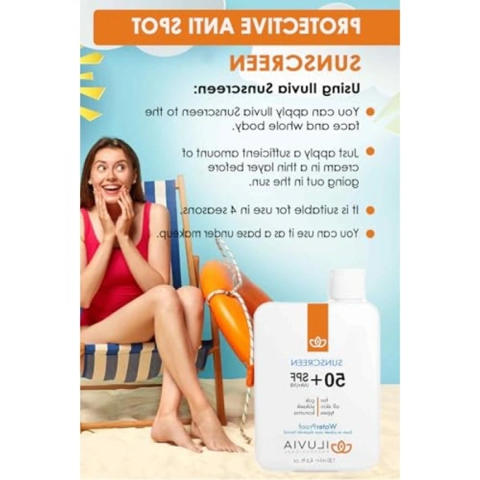 Yüksek Koruma Sunan Leke Karşıtı Güneş Kremi - SPF 50, 130 ml