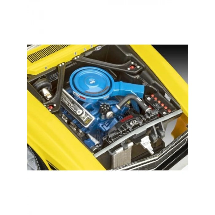 Yüksek Performanslı 1969 Shelby Mustang GT500 Model Seti