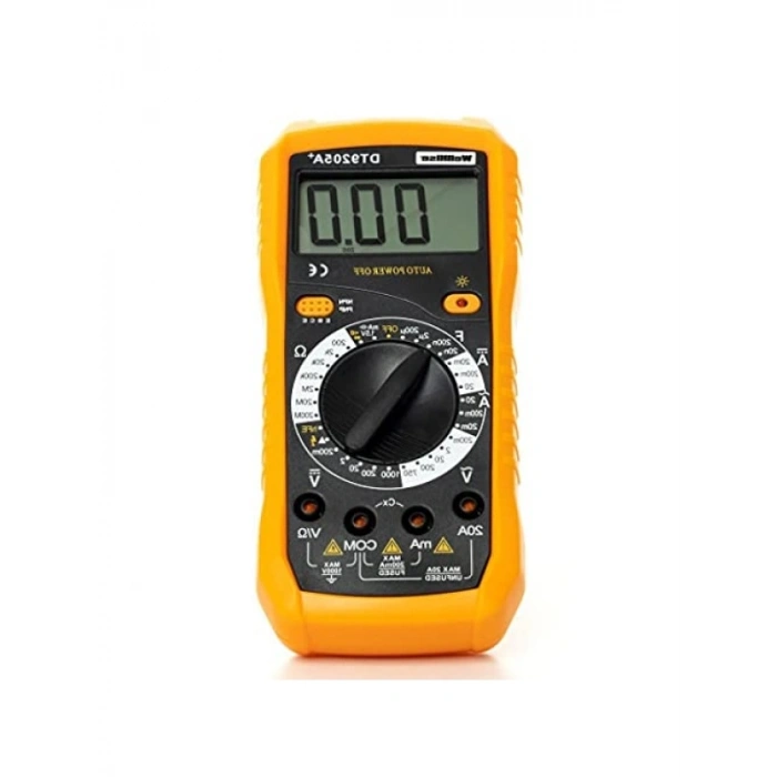 Yüksek Performanslı Dijital Multimetre (750V AC / 1000V DC)