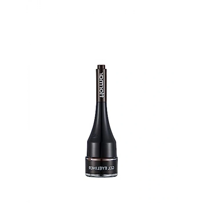 Yüksek Pigmentli Mat Bitişli Jel Eyeliner - 003 Kahverengi
