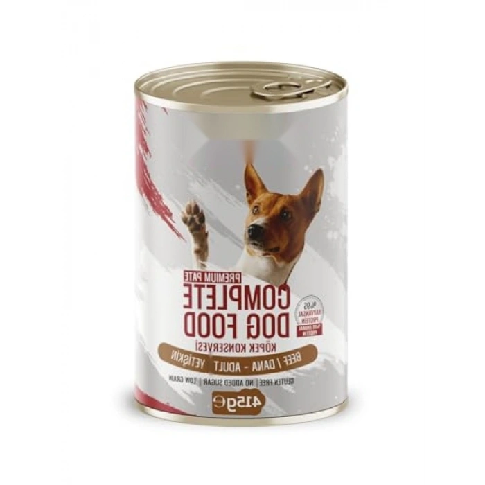 Yüksek Proteinli Dana Etli Yetişkin Köpek Konservesi - 415 Gr x 12 Adet