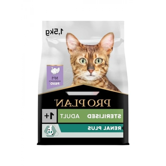 Yüksek Proteinli Hindili Kısırlaştırılmış Kedi Maması, 1,5 Kg