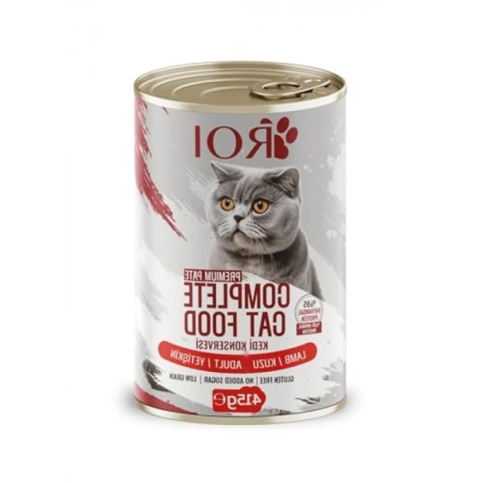 Yüksek Proteinli Kuzu Etli Yetişkin Kedi Konservesi 415 Gr, 12 Adet