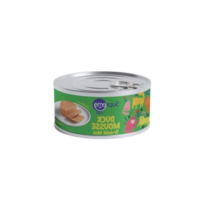 Yüksek Proteinli Ördek Etli Islak Kedi Maması 85 gr 24lü