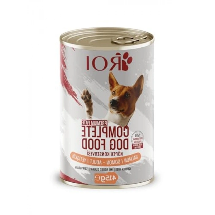 Yüksek Proteinli Somonlu Yetişkin Köpek Konservesi - 415 Gr x 12 Adet