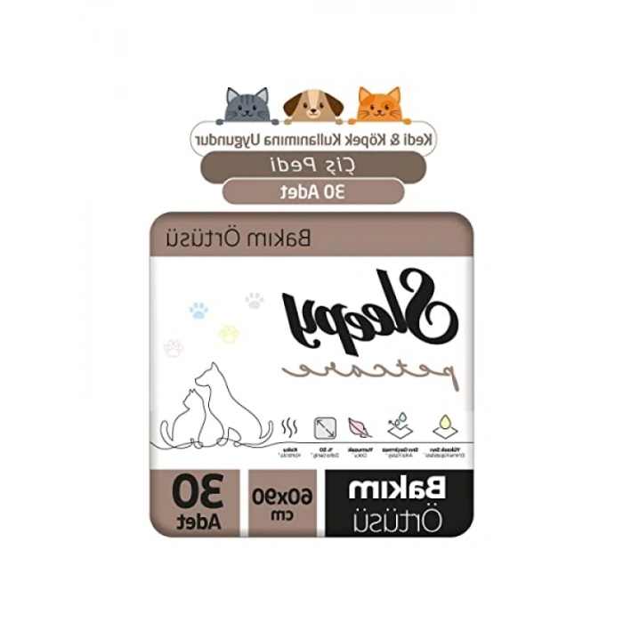 Yüksek Sıvı Emme Kapasiteli Pet Bakım Örtüsü 60x90 cm (30 Adet)