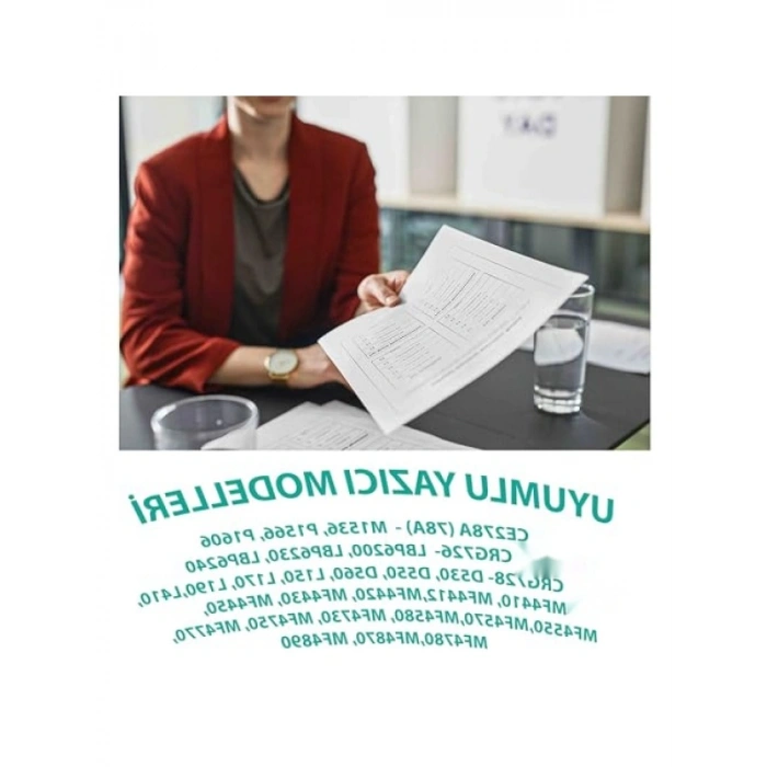 Yüksek Verimli Muadil Toner Kartuşu - 2100 Sayfa