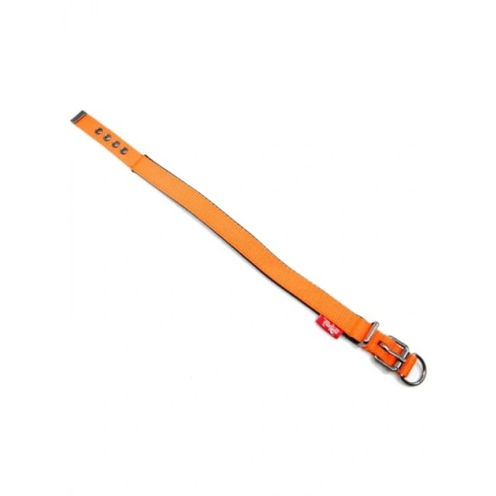 Yumuşak Dokulu Rahat Köpek Boyun Tasması - Turuncu, Large 37-45 cm