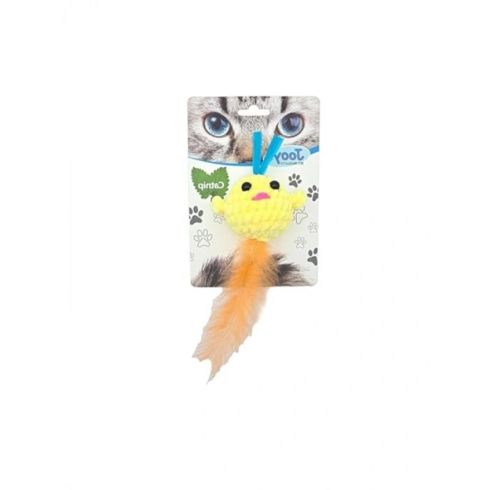 Yumuşak Kadife Tüylü Kedi Oyuncağı