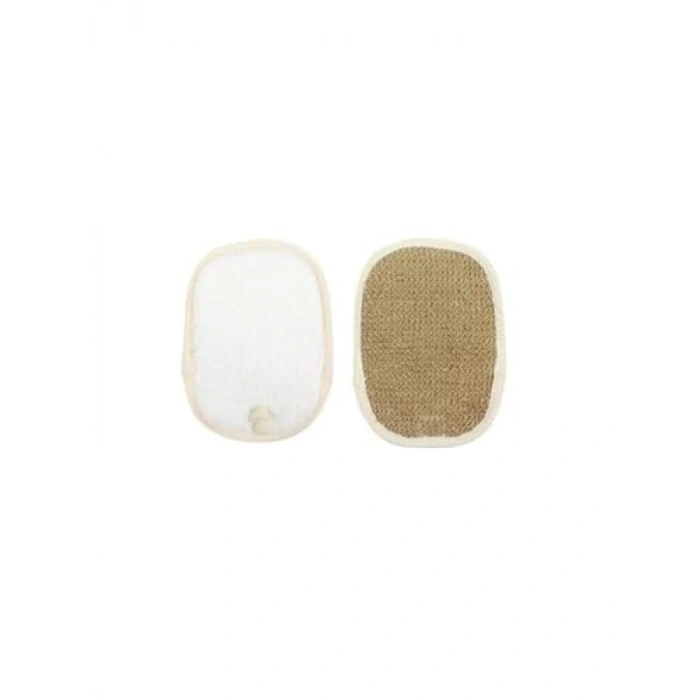 Yumuşak Sisal Koton Duş Lifi - 14cm x 17cm