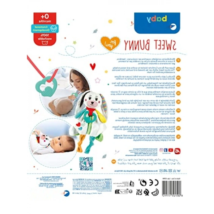 Yumuşak Tavşan Uyku Arkadaşı, Hipoalerjenik Kumaş