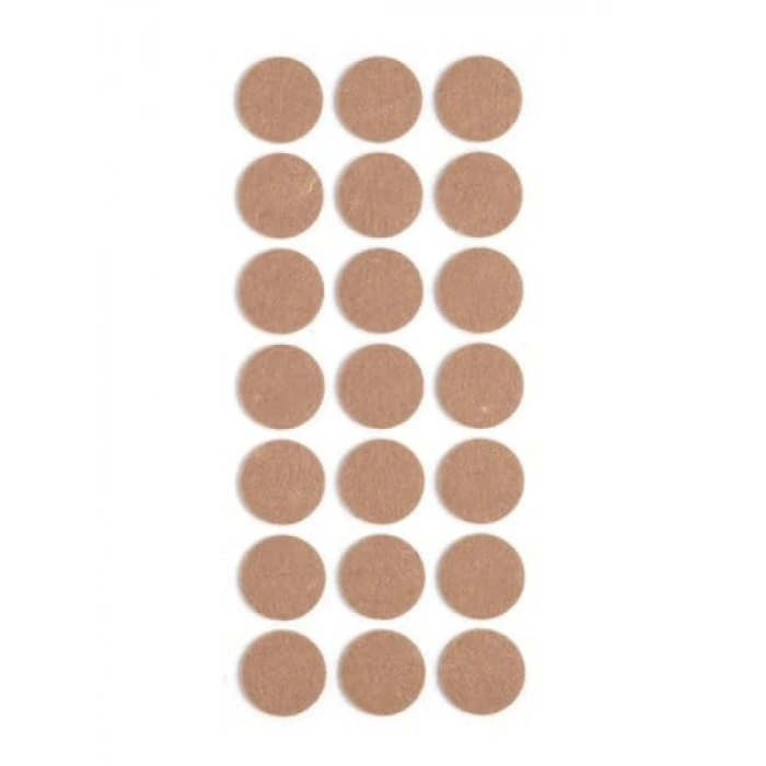 Yuvarlak Mobilya Ayağı Koruyucu Keçe - 28 Adet, 2.8 cm