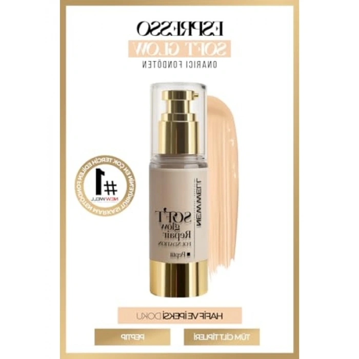 Yüz Pürüzsüzleştirici Fondöten - Soft Glow
